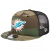 Бейсболка Miami Dolphins New Era Camo Main Trucker 9FIFTY Snapback Бейсболка Miami Dolphins New Era Camo Main Trucker 9FIFTY Snapback