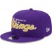 Бейсболка Minnesota Vikings New Era Purple Main Script 9FIFTY Snapback