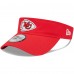 Kansas City Chiefs New Era Red Main Adjustable Visor