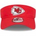 Kansas City Chiefs New Era Red Main Adjustable Visor