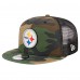 Бейсболка Pittsburgh Steelers New Era Camo Main Trucker 9FIFTY Snapback