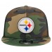 Бейсболка Pittsburgh Steelers New Era Camo Main Trucker 9FIFTY Snapback