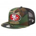 Бейсболка San Francisco 49ers New Era Camo Main Trucker 9FIFTY Snapback Бейсболка San Francisco 49ers New Era Camo Main Trucker 9FIFTY Snapback