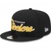 Бейсболка Pittsburgh Steelers New Era Black Main Script 9FIFTY Snapback