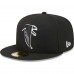 Бейсболка Atlanta Falcons New Era Black Throwback Main 59FIFTY Бейсболка Atlanta Falcons New Era Black Throwback Main 59FIFTY