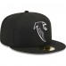 Бейсболка Atlanta Falcons New Era Black Throwback Main 59FIFTY
