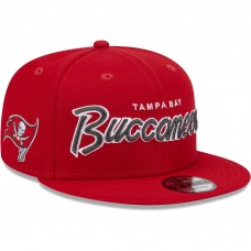 Бейсболка Tampa Bay Buccaneers New Era Main Script 9FIFTY - Red