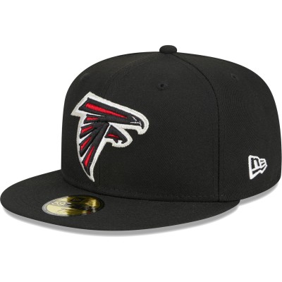 Бейсболка Atlanta Falcons New Era Black Main 59FIFTY