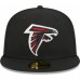 Бейсболка Atlanta Falcons New Era Black Main 59FIFTY