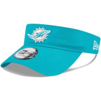 Miami Dolphins New Era Aqua Main Adjustable Visor