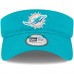 Miami Dolphins New Era Aqua Main Adjustable Visor