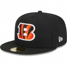 Бейсболка Cincinnati Bengals New Era Black Main 59FIFTY