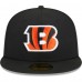 Бейсболка Cincinnati Bengals New Era Black Main 59FIFTY