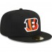 Бейсболка Cincinnati Bengals New Era Black Main 59FIFTY