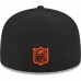 Бейсболка Cincinnati Bengals New Era Black Main 59FIFTY