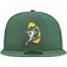 Бейсболка Green Bay Packers New Era Throwback Main 59FIFTY Fitted - Navy