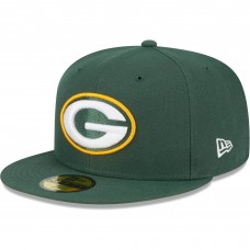 Бейсболка Green Bay Packers New Era Green Main 59FIFTY