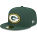 Бейсболка Green Bay Packers New Era Green Main 59FIFTY
