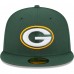 Бейсболка Green Bay Packers New Era Green Main 59FIFTY