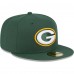 Бейсболка Green Bay Packers New Era Green Main 59FIFTY