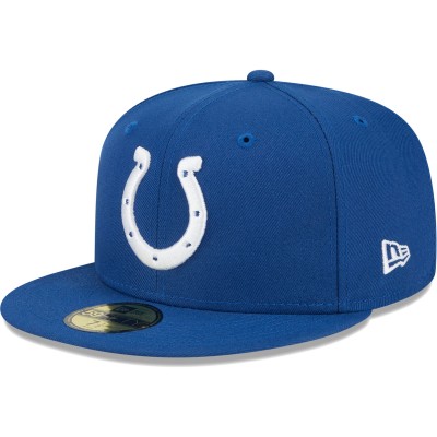 Бейсболка Indianapolis Colts New Era Royal Main 59FIFTY