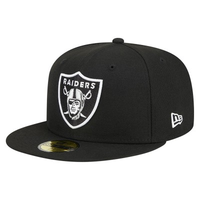 Бейсболка Las Vegas Raiders New Era  Main 59FIFTY - Black