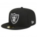 Бейсболка Las Vegas Raiders New Era  Main 59FIFTY - Black