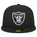 Бейсболка Las Vegas Raiders New Era  Main 59FIFTY - Black