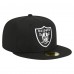 Бейсболка Las Vegas Raiders New Era  Main 59FIFTY - Black