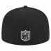Бейсболка Las Vegas Raiders New Era  Main 59FIFTY - Black