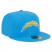 Бейсболка Los Angeles Chargers New Era Powder Blue Main 59FIFTY