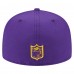 Бейсболка Minnesota Vikings New Era Purple Main 59FIFTY