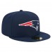 Бейсболка New England Patriots New Era  Main 59FIFTY - Navy