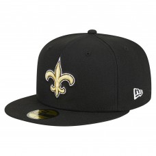 Бейсболка New Orleans Saints New Era Black Main 59FIFTY Бейсболка New Orleans Saints New Era Black Main 59FIFTY