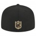 Бейсболка New Orleans Saints New Era Black Main 59FIFTY