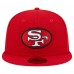 Бейсболка San Francisco 49ers New Era Scarlet Throwback Main 59FIFTY