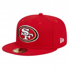 Бейсболка San Francisco 49ers New Era Scarlet Main 59FIFTY Бейсболка San Francisco 49ers New Era Scarlet Main 59FIFTY