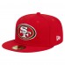 Бейсболка San Francisco 49ers New Era Scarlet Main 59FIFTY