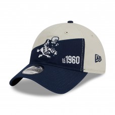 Бейсболка Dallas Cowboys New Era 2023 Sideline Historic 9TWENTY - Cream/Navy