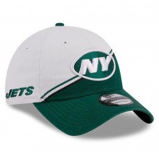Бейсболка New York Jets New Era 2023 Sideline 9TWENTY - White/Green