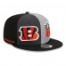 Бейсболка Cincinnati Bengals New Era 2023 Sideline 9FIFTY Snapback - Black/Gray