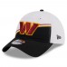 Бейсболка Washington Commanders New Era 2023 Sideline 9TWENTY - White/Black