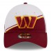 Бейсболка Washington Commanders New Era 2023 Sideline 9TWENTY - White/Burgundy