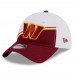 Бейсболка Washington Commanders New Era 2023 Sideline 9TWENTY - White/Burgundy