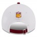 Бейсболка Washington Commanders New Era 2023 Sideline 9TWENTY - White/Burgundy