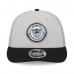 Бейсболка Las Vegas Raiders New Era 2023 Sideline Historic Low Profile 9FIFTY - Cream/Black