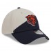 Бейсболка Chicago Bears New Era 2023 Sideline Historic 39THIRTY - Cream/Navy