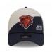 Бейсболка Chicago Bears New Era 2023 Sideline Historic 39THIRTY - Cream/Navy