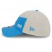 Бейсболка Los Angeles Chargers New Era 2023 Sideline Historic 39THIRTY - Cream/Powder Blue