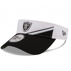 Визор Las Vegas Raiders New Era 2023 Sideline - White/Black